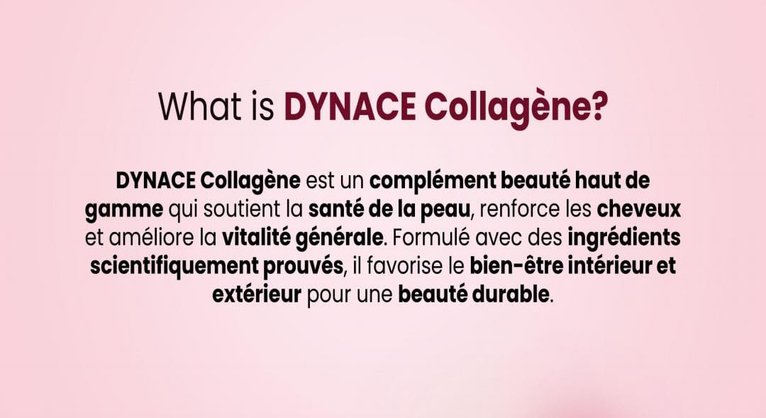 ✨ Dynace Collagène – Sip • Sleep • Shine ✨