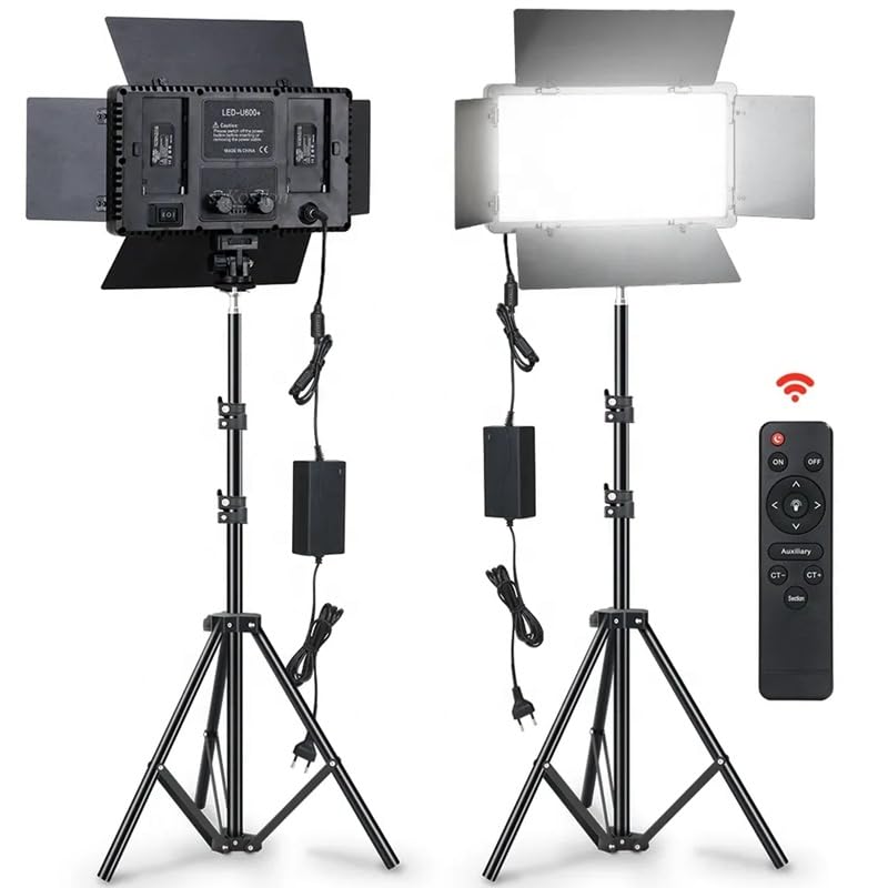 💡 Kit Éclairage Studio Professionnel – LED avec Trépied Réglable