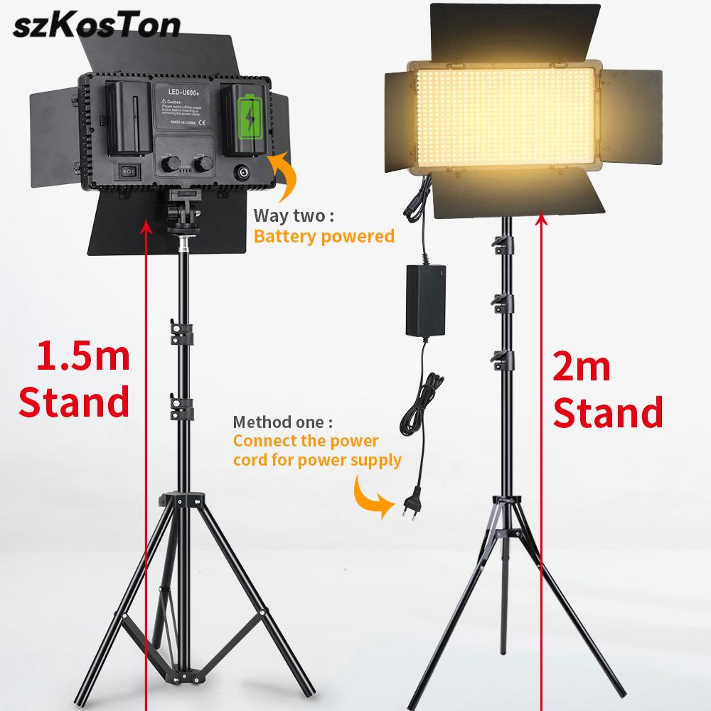 💡 Kit Éclairage Studio Professionnel – LED avec Trépied Réglable