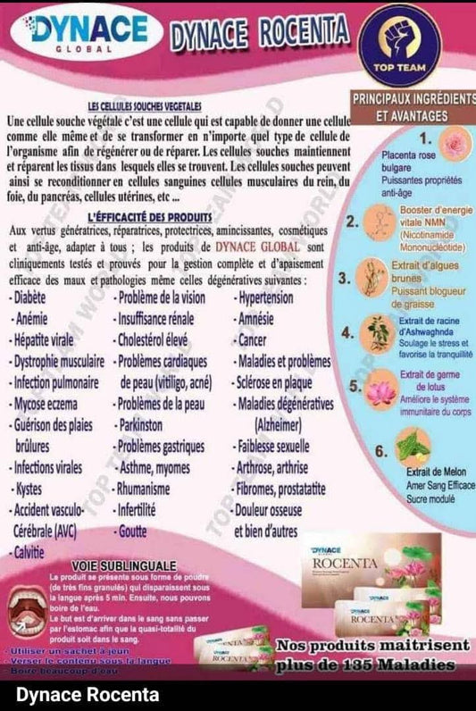 🌸 Dynace Rocenta – Beauté, Vitalité et Bien-être Naturel