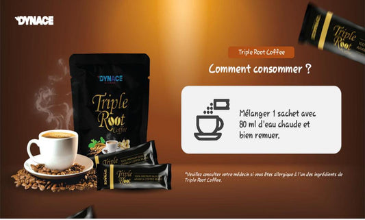 ☕ Dynace Triple Root Coffee – Café Énergie &amp; Vitalité 🌱