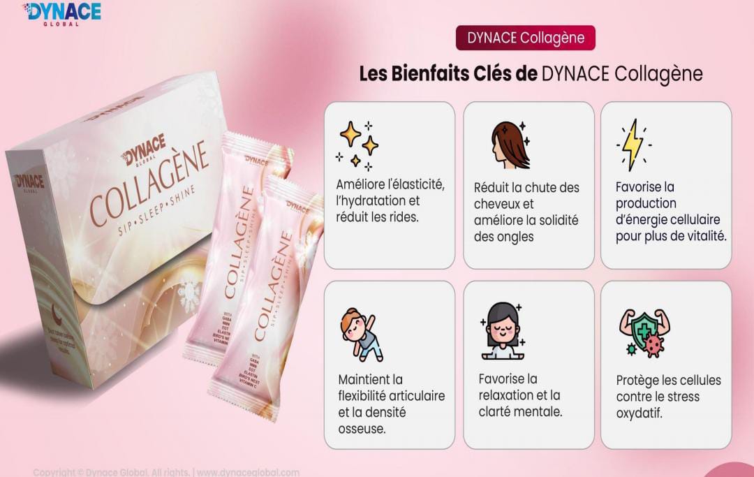 ✨ Dynace Collagène – Sip • Sleep • Shine ✨